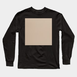 Brown leather Long Sleeve T-Shirt